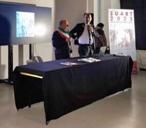 Presentazione evento con sindaco e organizzatore